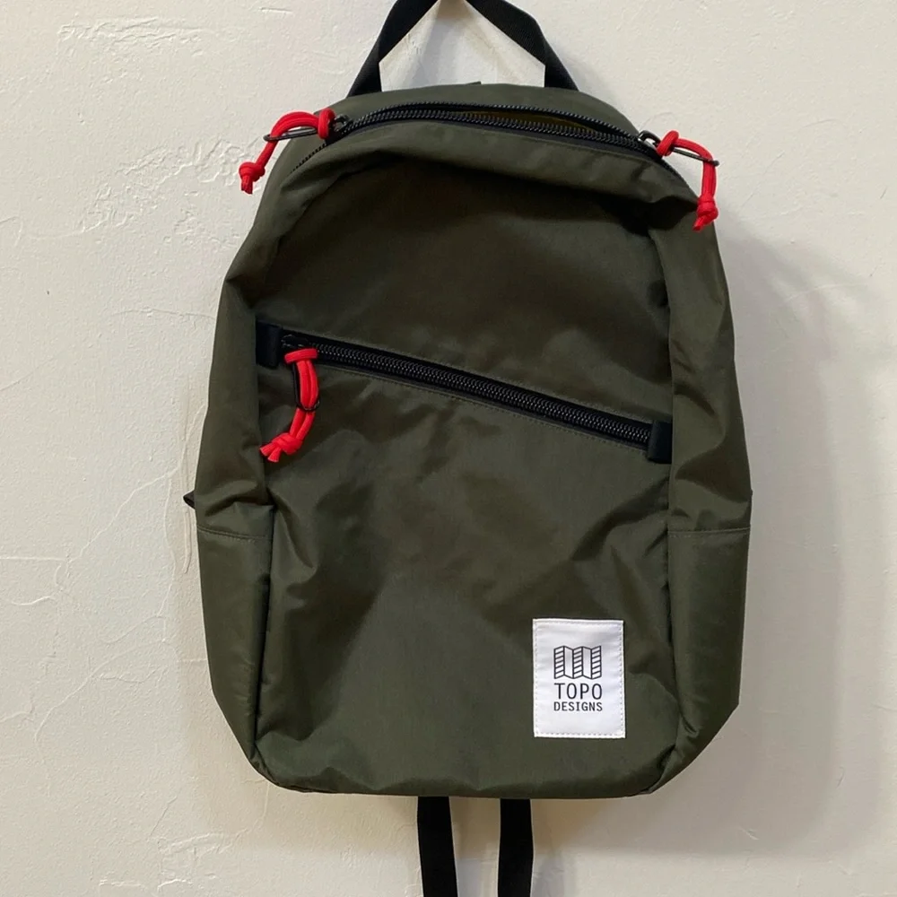 Topo designs canvas day pack